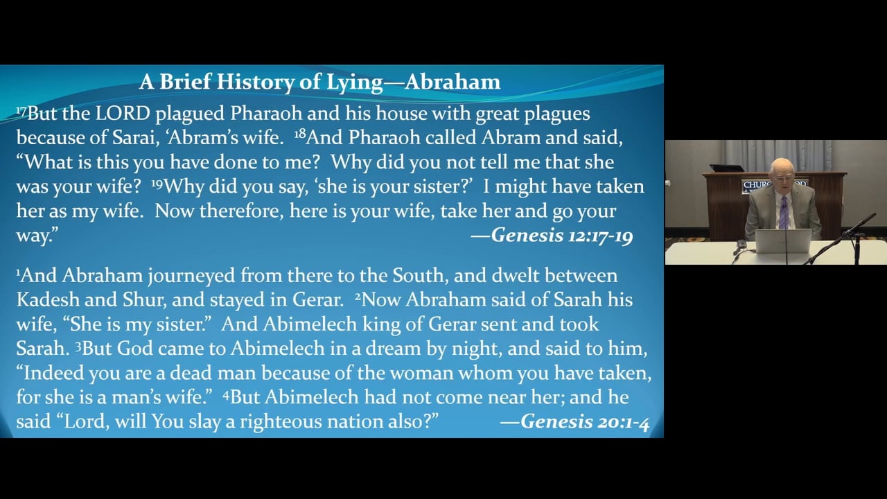 A Brief History of Lying