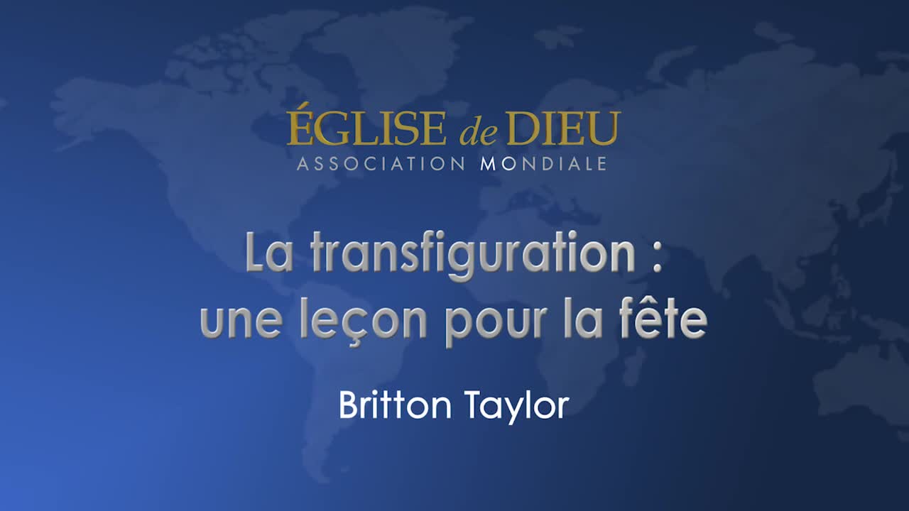 La Transfiguration : une leçon pour la fête