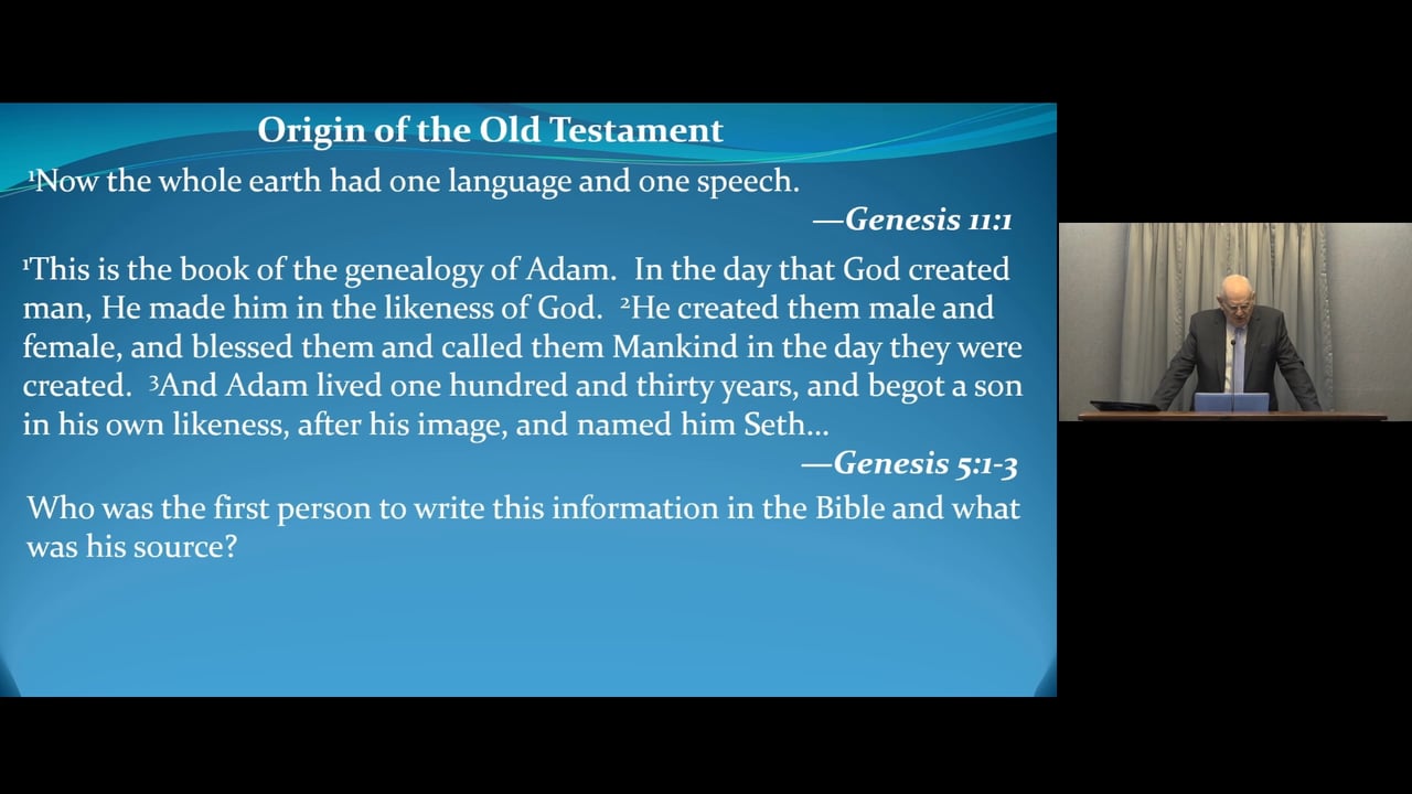 The History of The Bible: Part 1