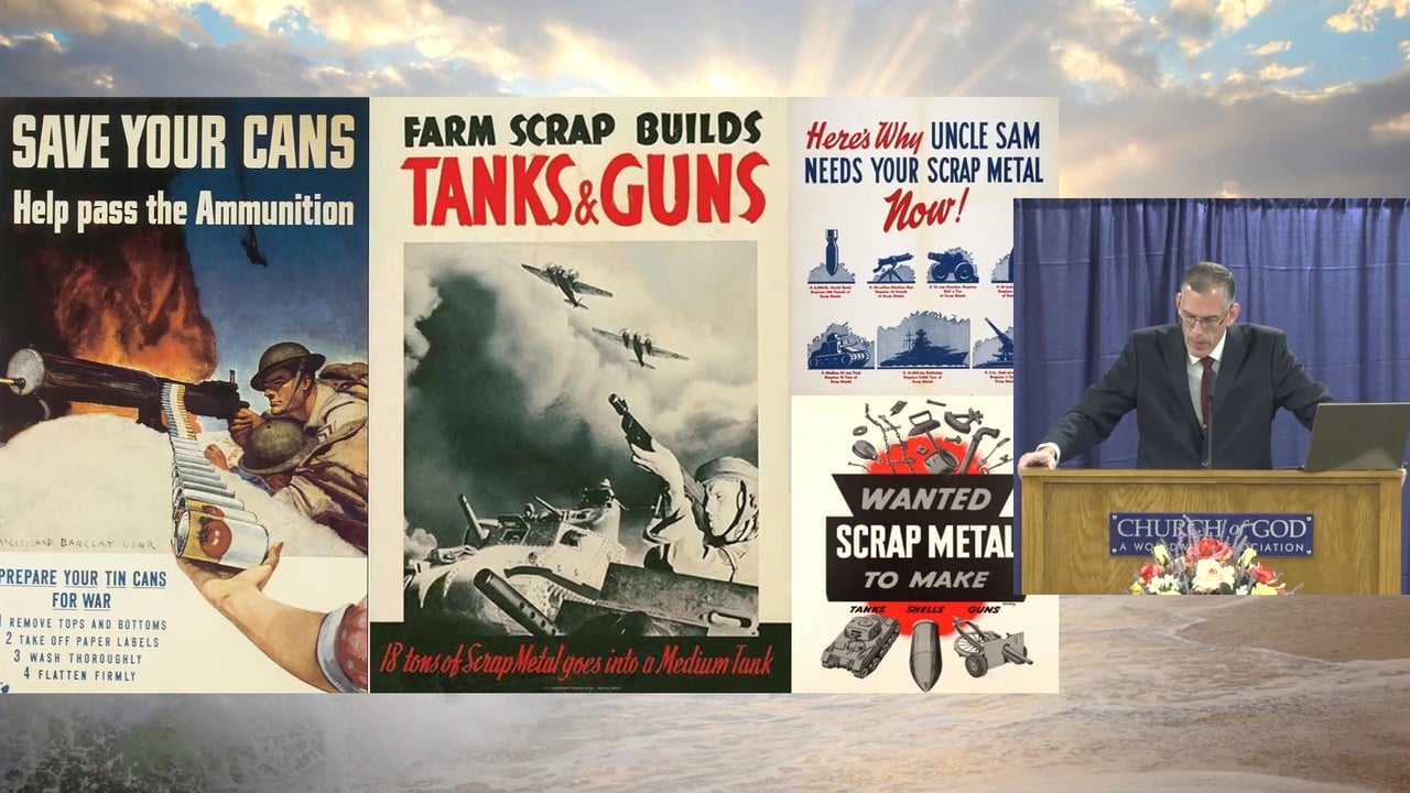 They Shall Learn War No More