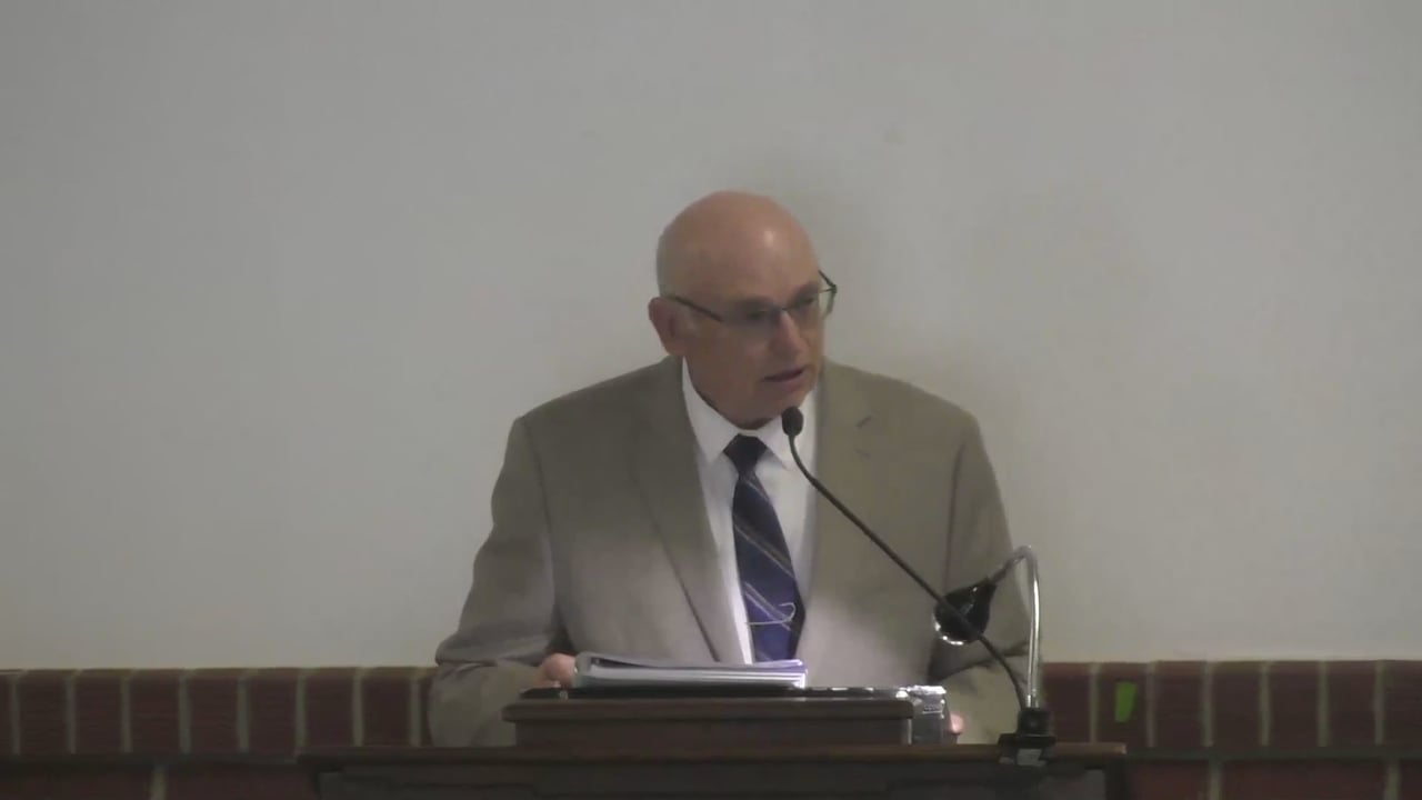 Admonition for Us From the First Church