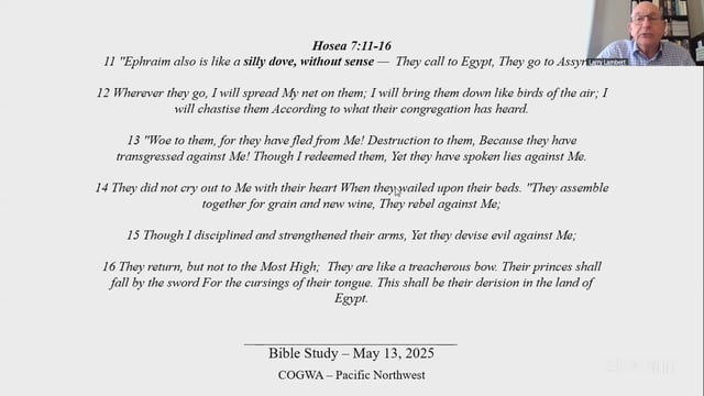 The Minor Prophets - Pt 5