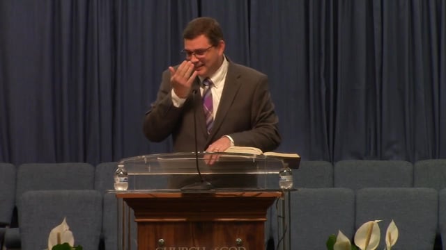 Why Did He Breathe On Them?