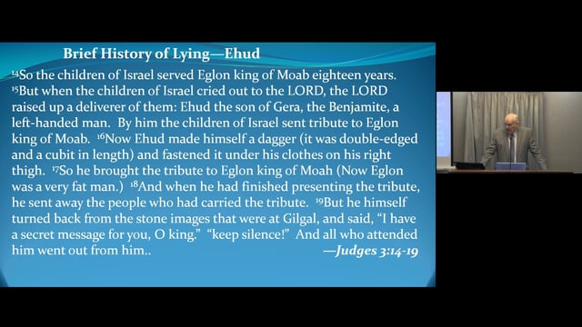 A brief History of Lying Part 2