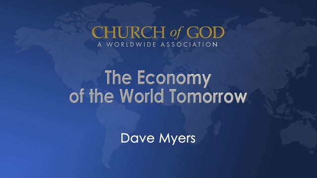 The Economy of the World Tomorrow